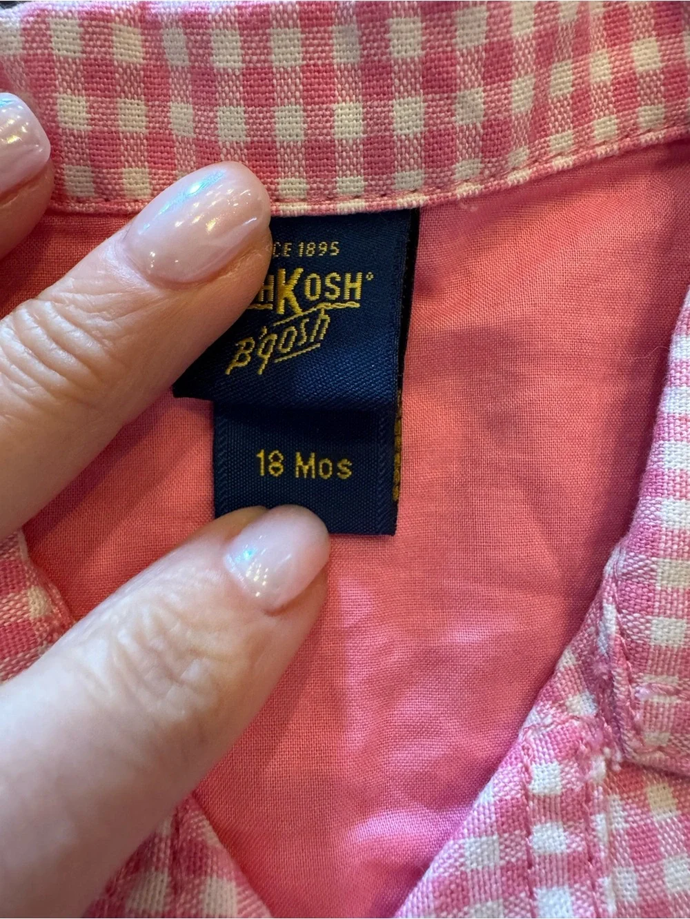 OshKosh Bgosh front pink